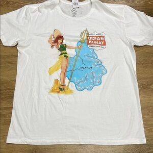 Aquaman Shirt Men’s Size XXL White